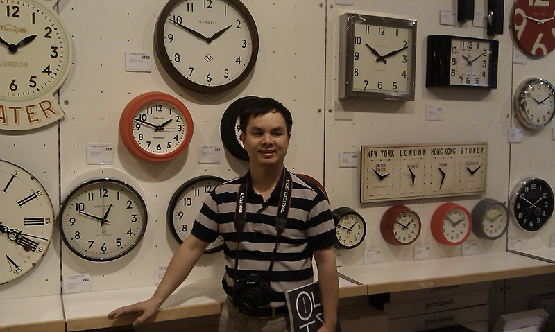  John Lewis are selling Xiamen D&F's clocks
